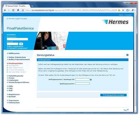 hermes sendungsstatus|hermes sendungsverlauf.